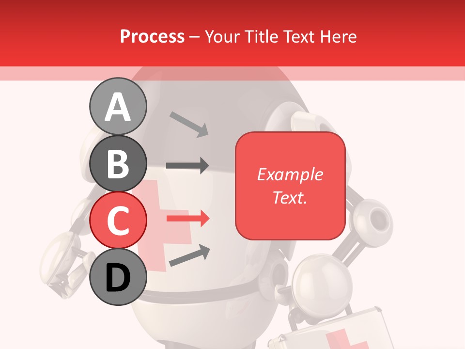 Abstract Technology Nurse PowerPoint Template