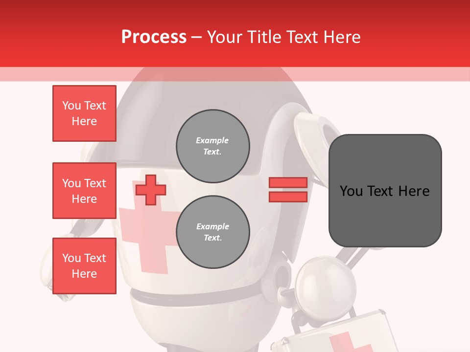 Abstract Technology Nurse PowerPoint Template