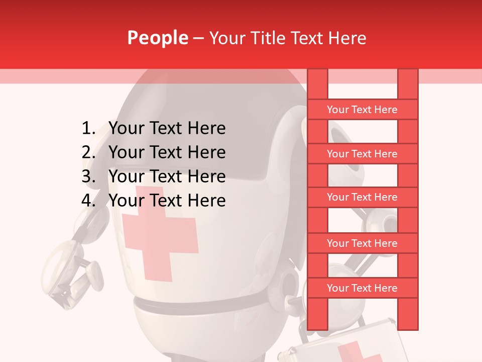 Abstract Technology Nurse PowerPoint Template