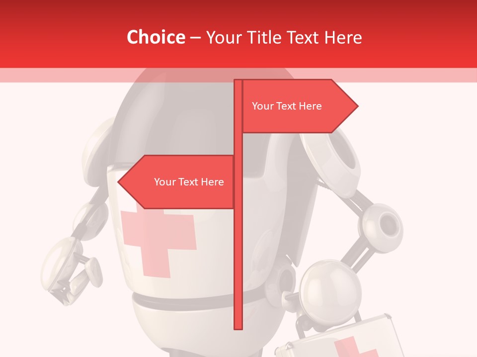 Abstract Technology Nurse PowerPoint Template