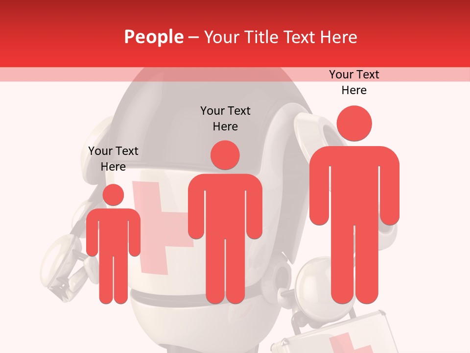 Abstract Technology Nurse PowerPoint Template