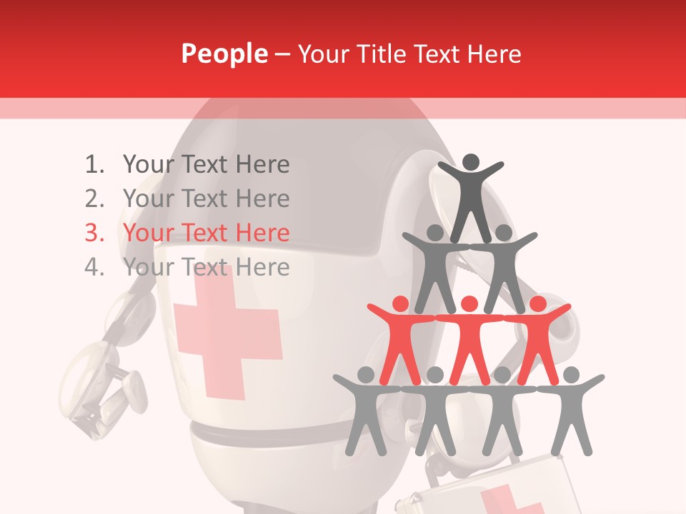 Abstract Technology Nurse PowerPoint Template