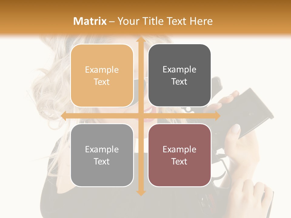 Expression White Cute PowerPoint Template