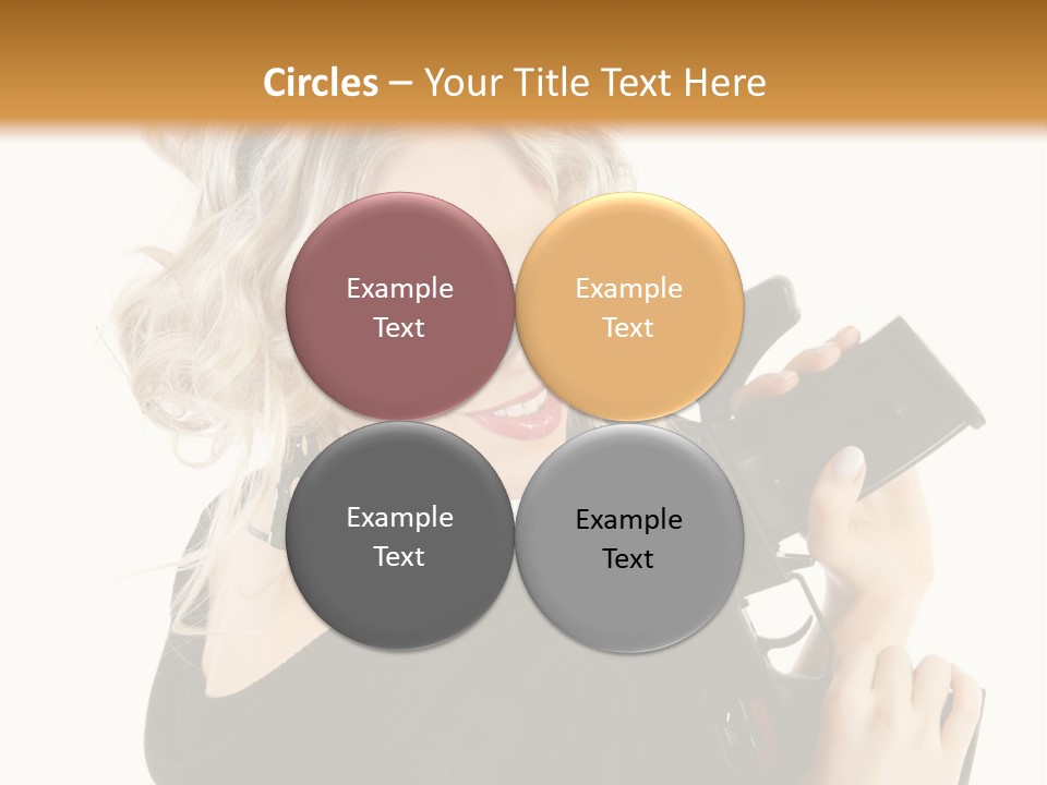 Expression White Cute PowerPoint Template