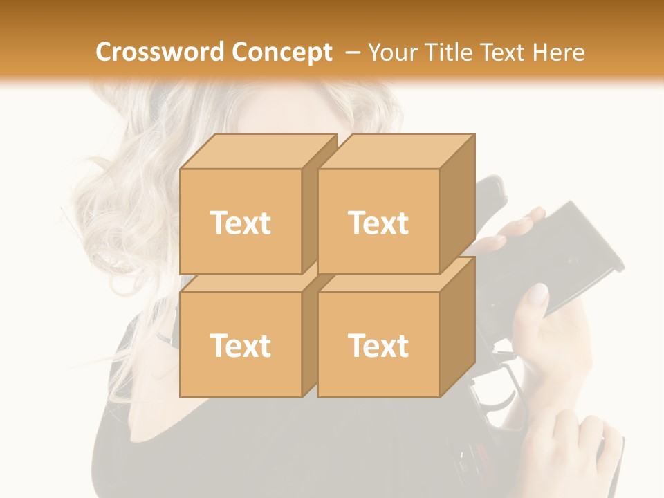 Expression White Cute PowerPoint Template