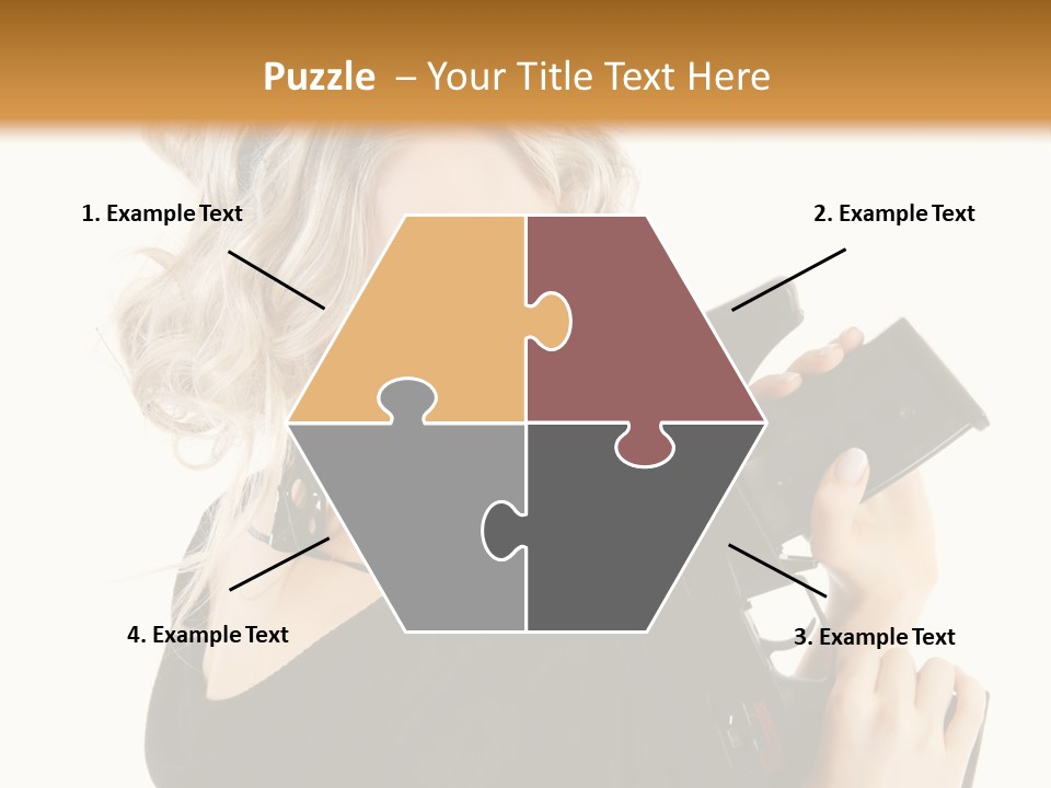 Expression White Cute PowerPoint Template