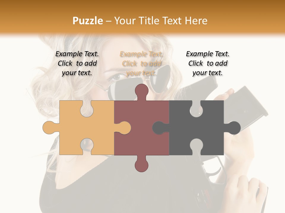 Expression White Cute PowerPoint Template