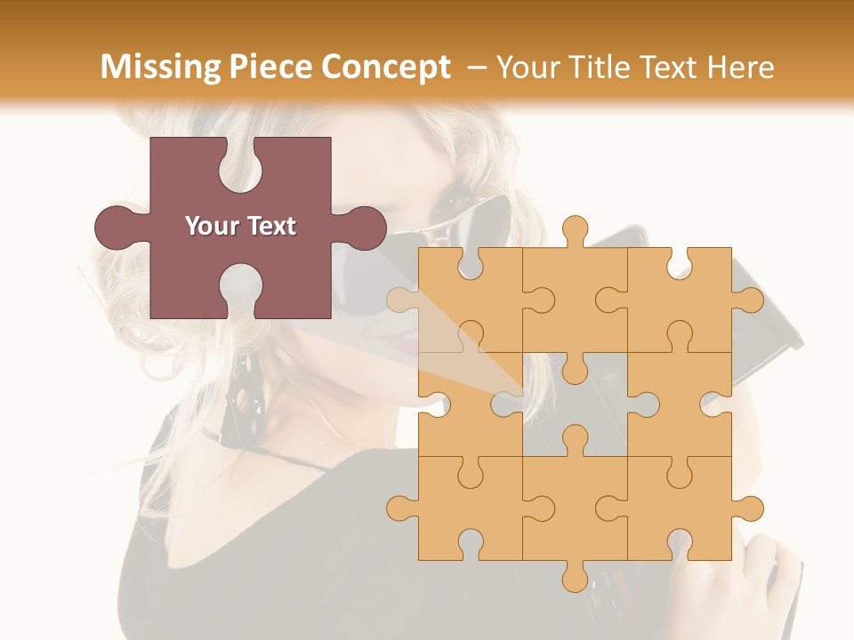 Expression White Cute PowerPoint Template