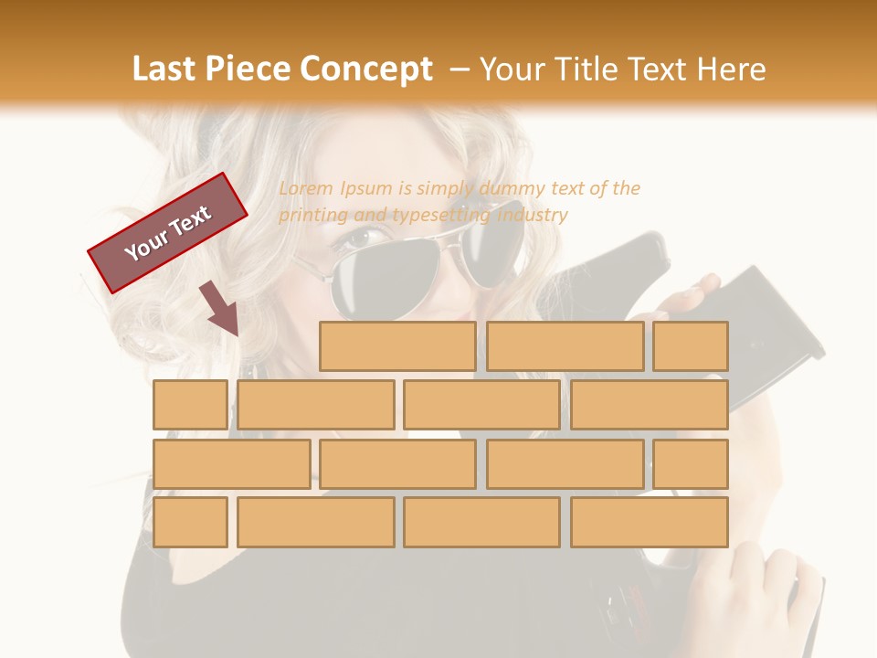 Expression White Cute PowerPoint Template