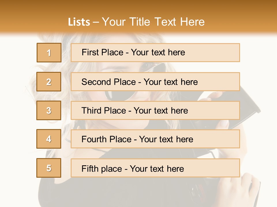 Expression White Cute PowerPoint Template