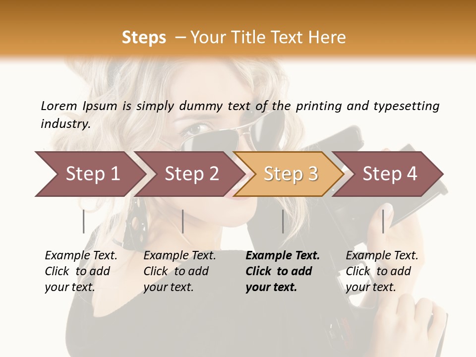Expression White Cute PowerPoint Template
