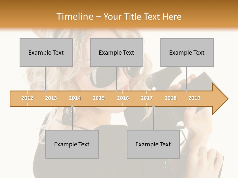 Expression White Cute PowerPoint Template