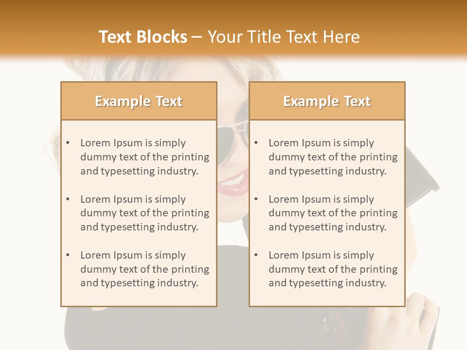 Expression White Cute PowerPoint Template