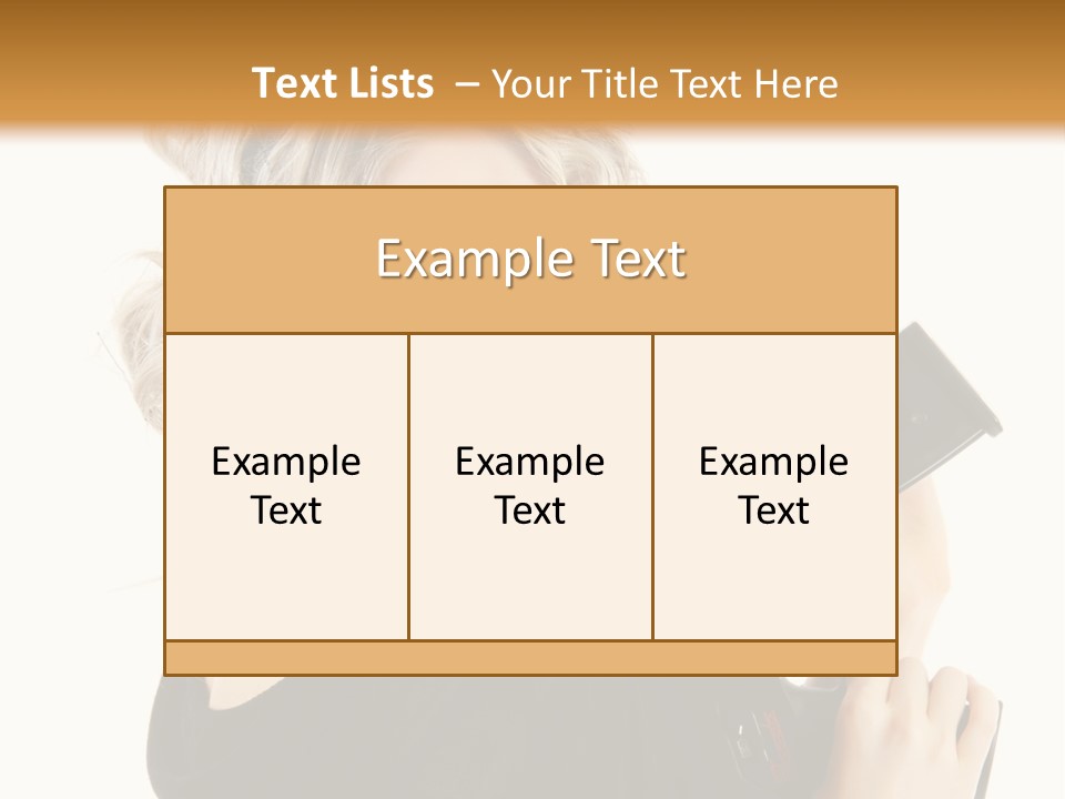 Expression White Cute PowerPoint Template
