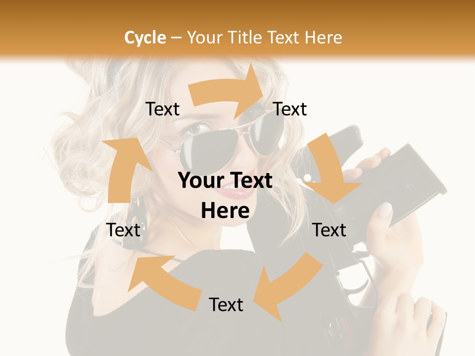 Expression White Cute PowerPoint Template