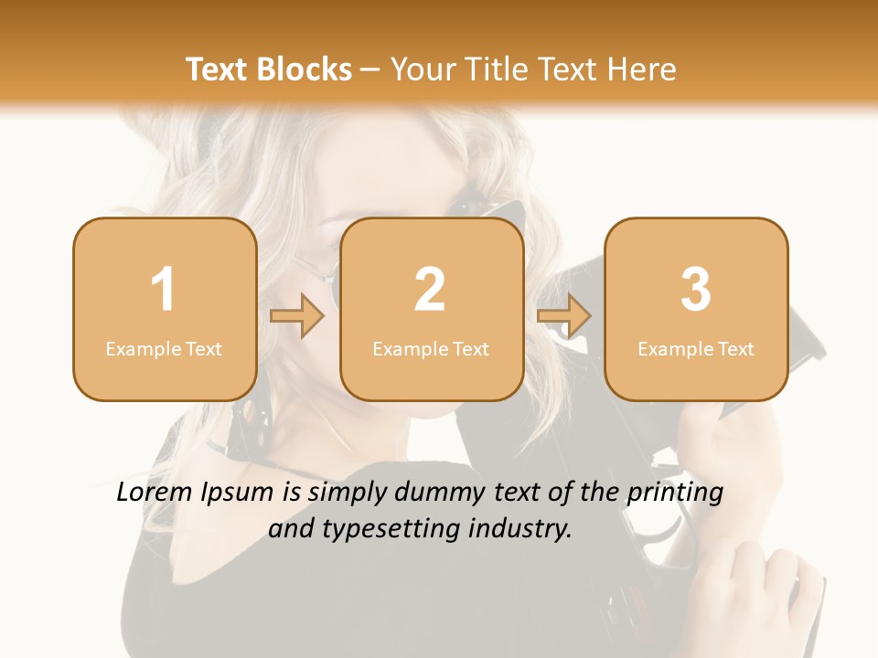 Expression White Cute PowerPoint Template