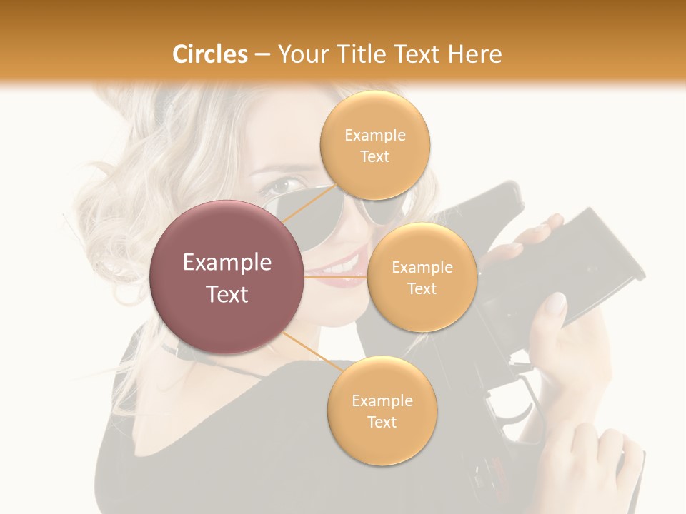 Expression White Cute PowerPoint Template