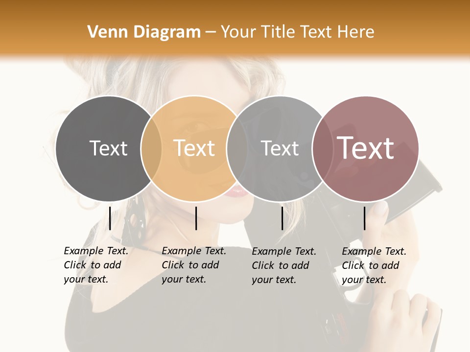 Expression White Cute PowerPoint Template