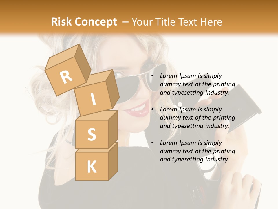 Expression White Cute PowerPoint Template