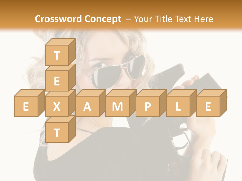 Expression White Cute PowerPoint Template