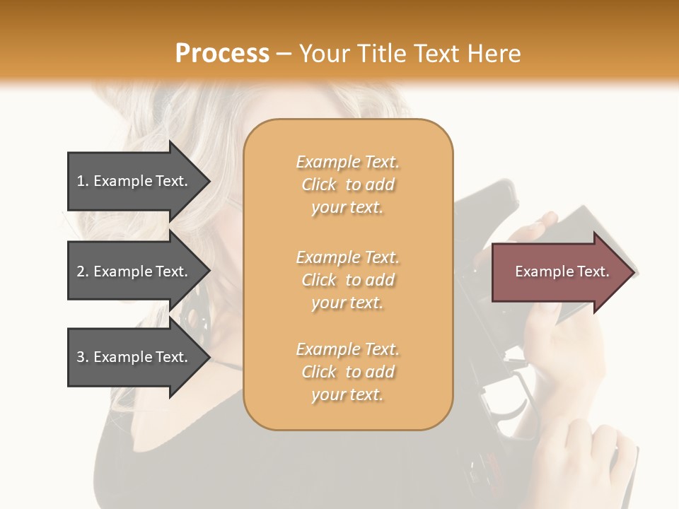 Expression White Cute PowerPoint Template
