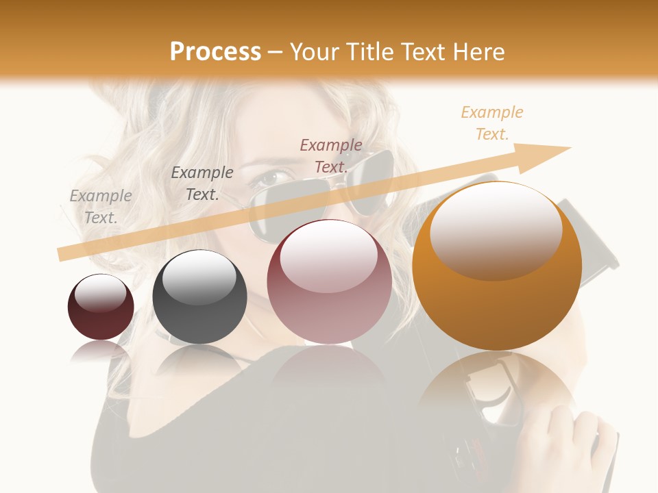 Expression White Cute PowerPoint Template