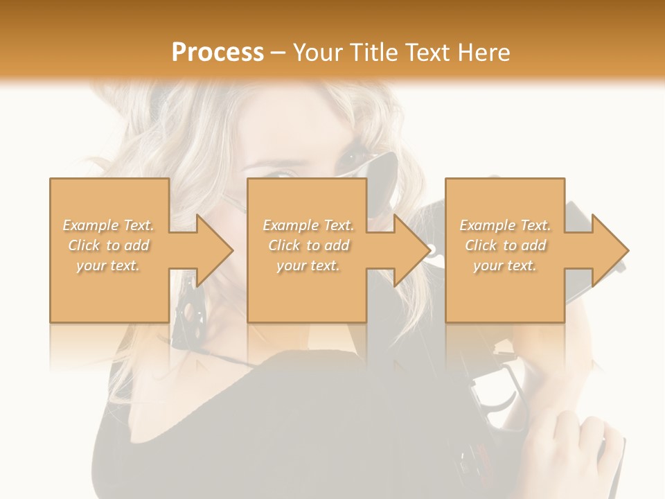 Expression White Cute PowerPoint Template