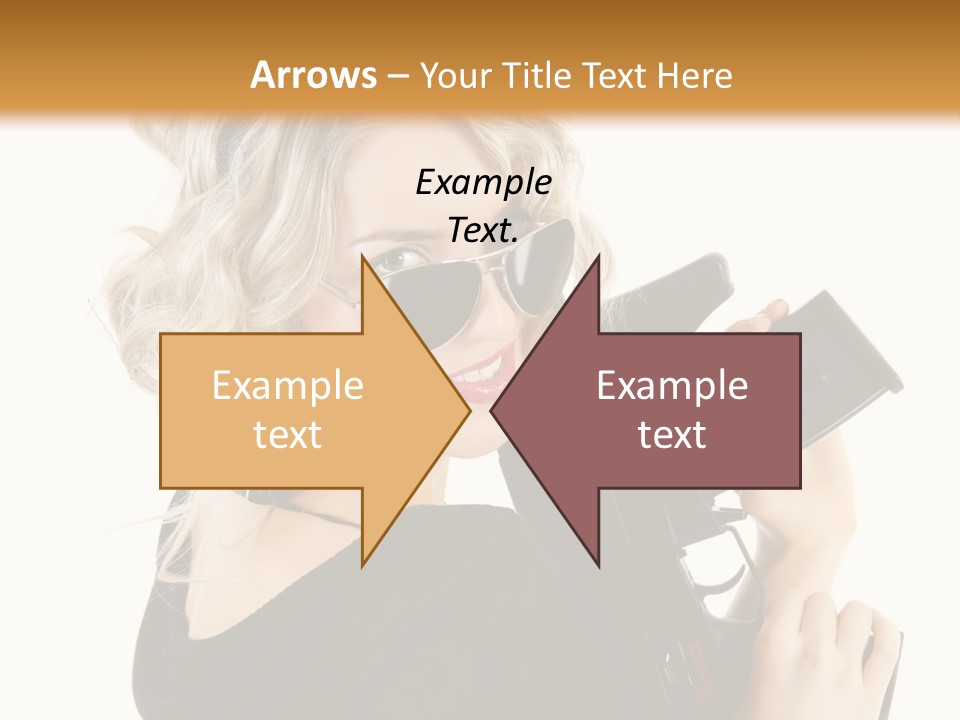 Expression White Cute PowerPoint Template