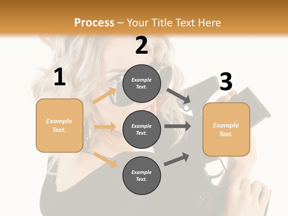 Expression White Cute PowerPoint Template