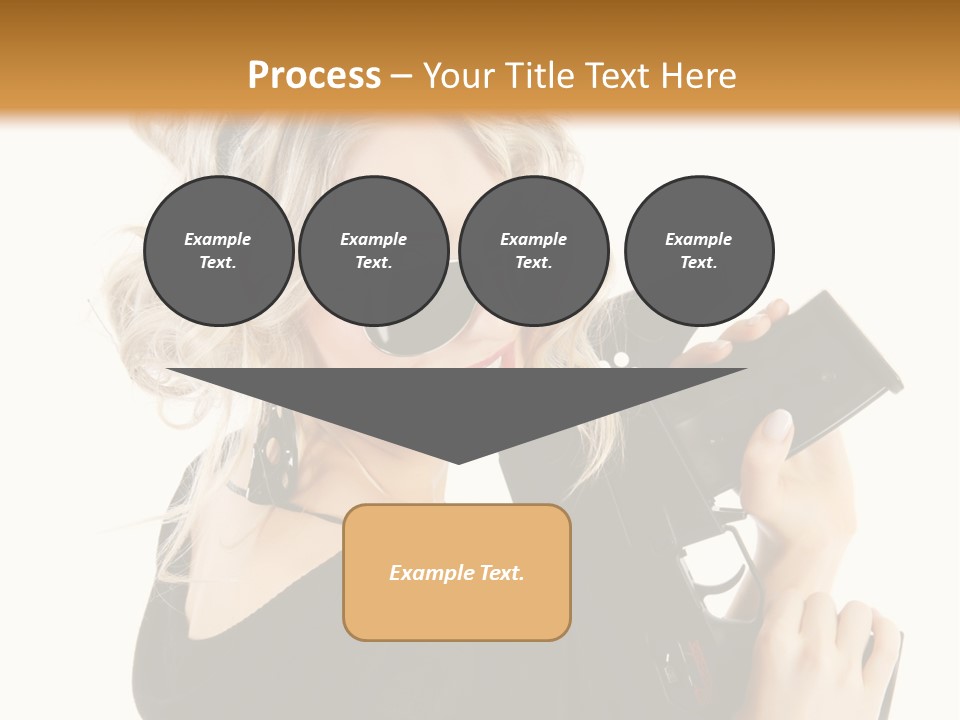 Expression White Cute PowerPoint Template