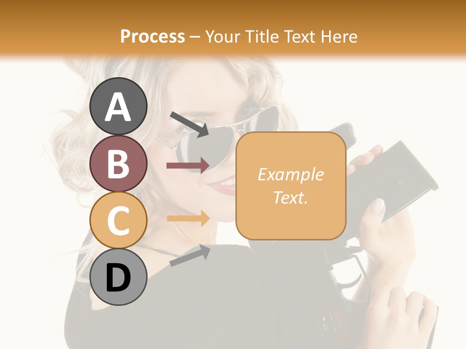 Expression White Cute PowerPoint Template