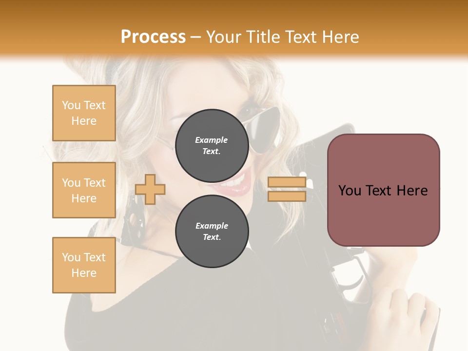 Expression White Cute PowerPoint Template