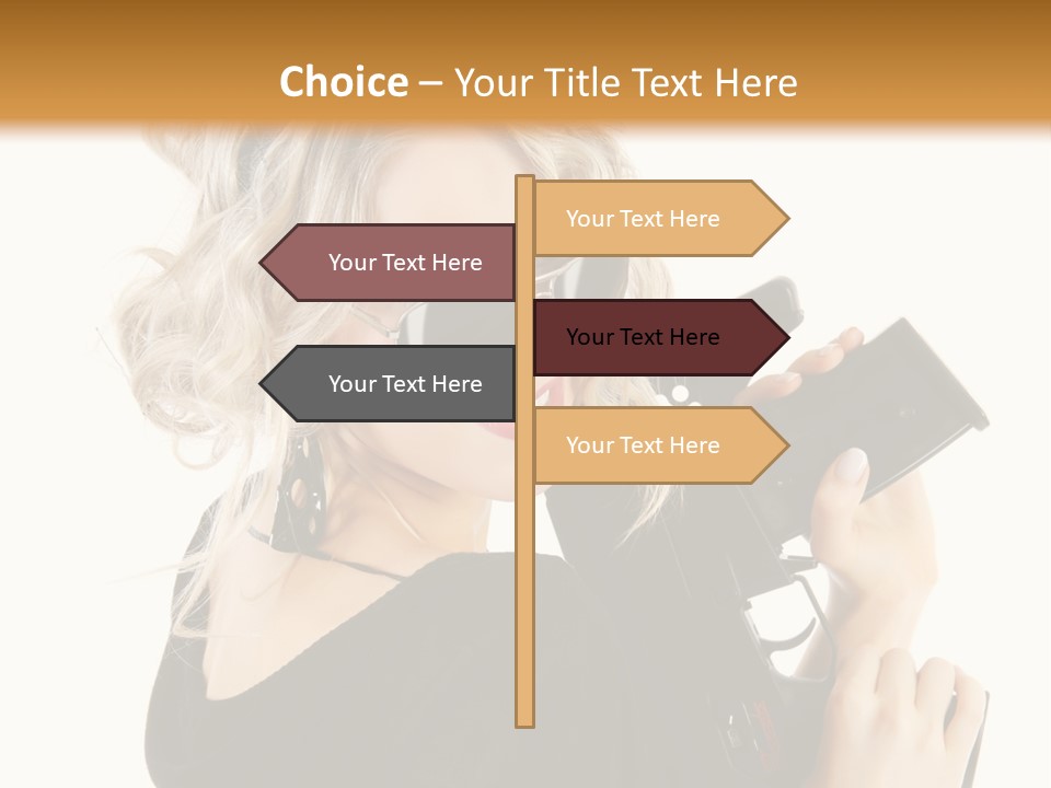 Expression White Cute PowerPoint Template