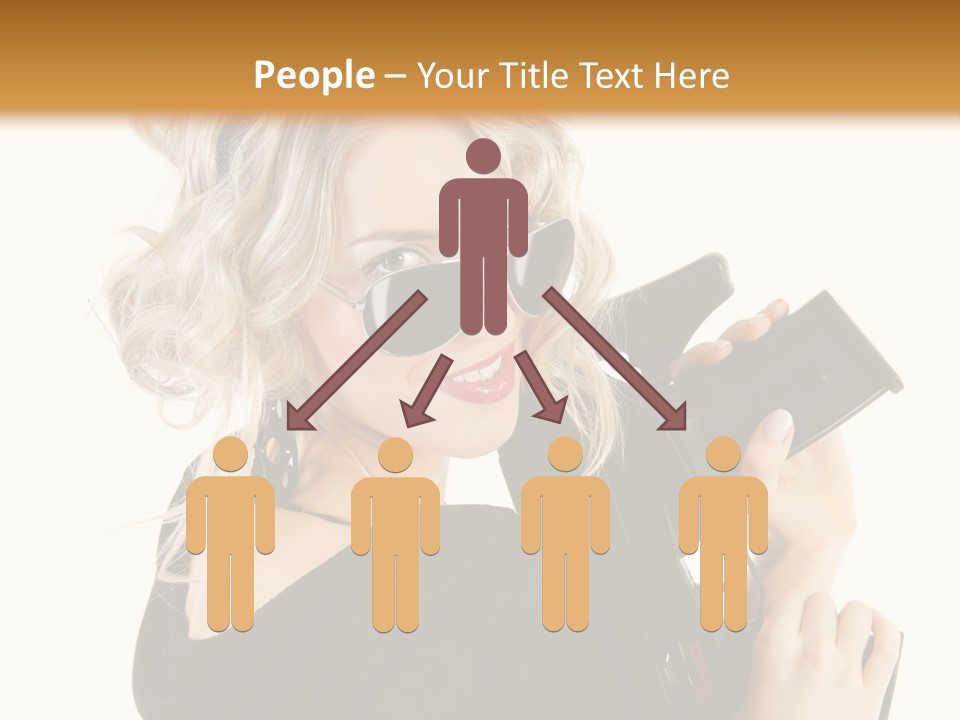 Expression White Cute PowerPoint Template