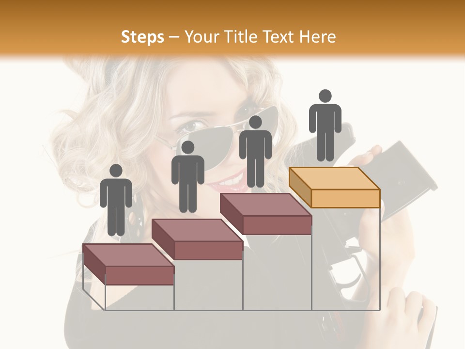 Expression White Cute PowerPoint Template