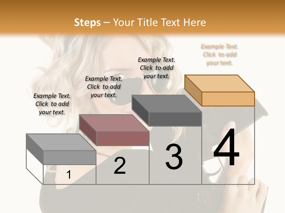 Expression White Cute PowerPoint Template