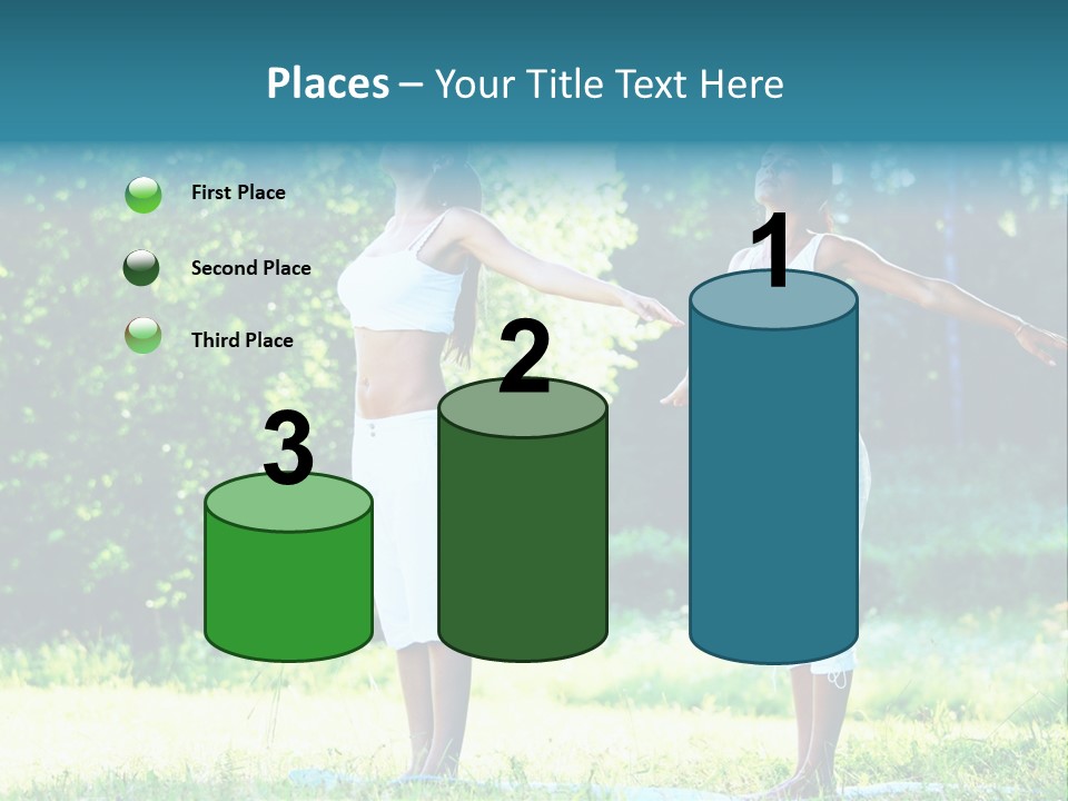 Natural Smiling Slim PowerPoint Template