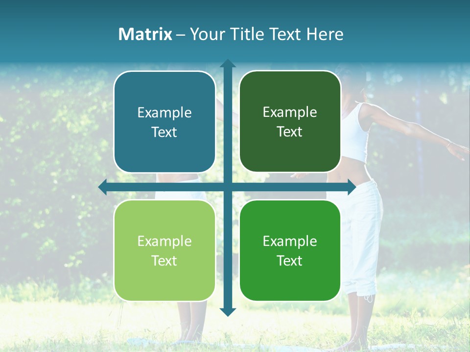 Natural Smiling Slim PowerPoint Template