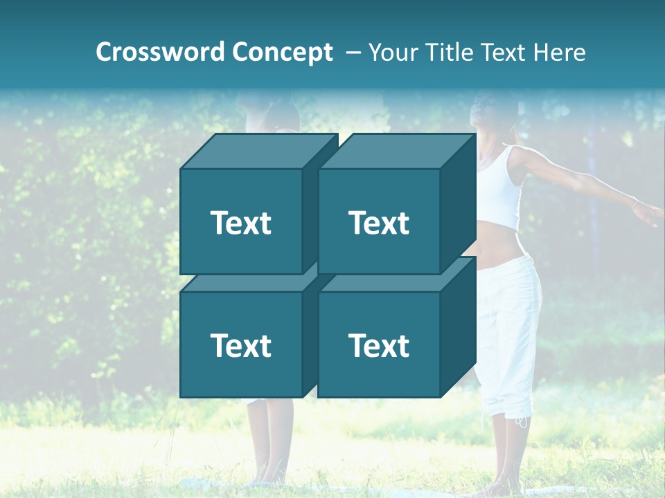 Natural Smiling Slim PowerPoint Template