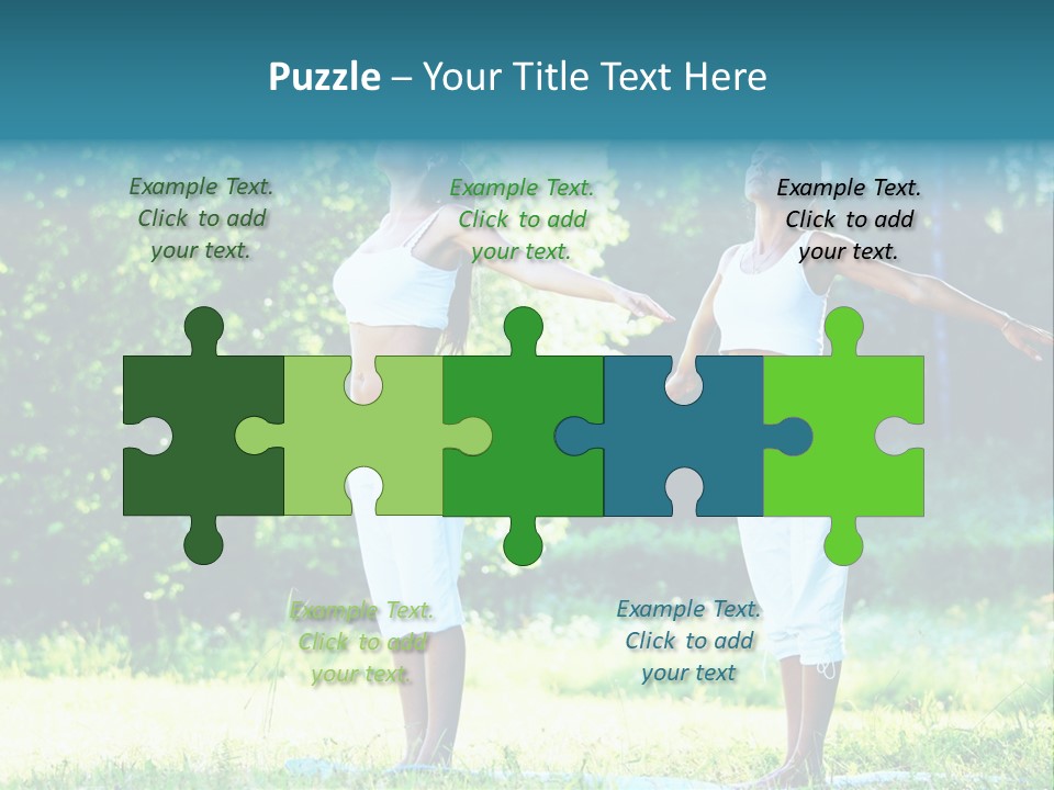 Natural Smiling Slim PowerPoint Template