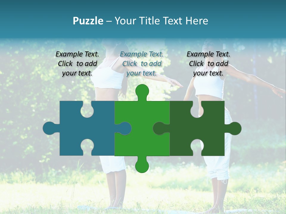 Natural Smiling Slim PowerPoint Template