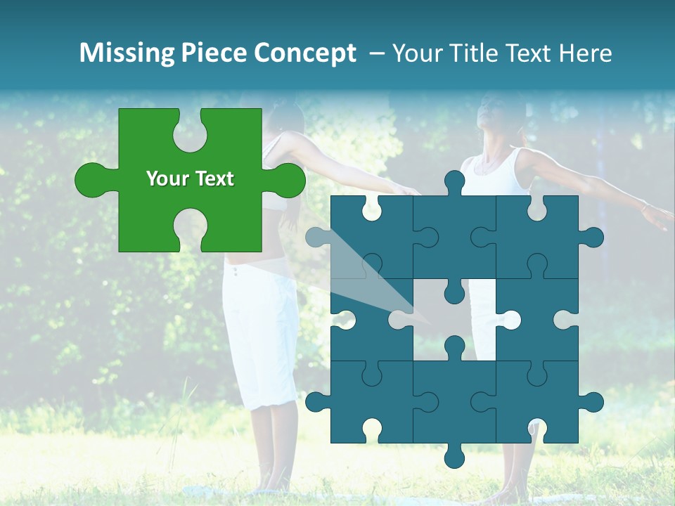 Natural Smiling Slim PowerPoint Template