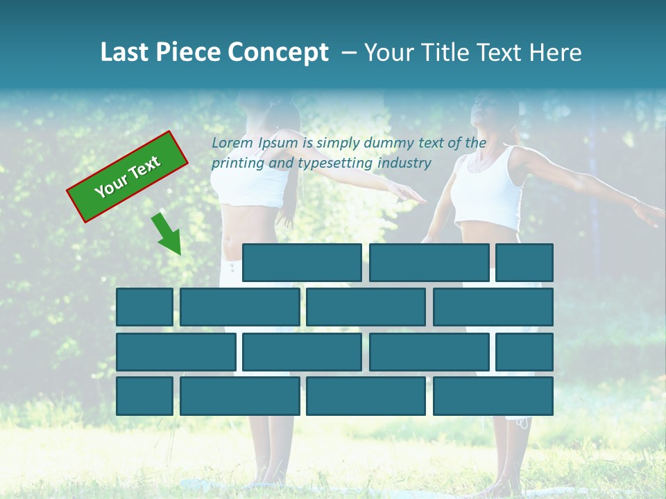 Natural Smiling Slim PowerPoint Template