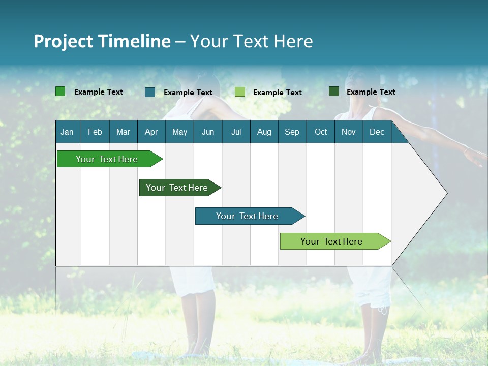 Natural Smiling Slim PowerPoint Template