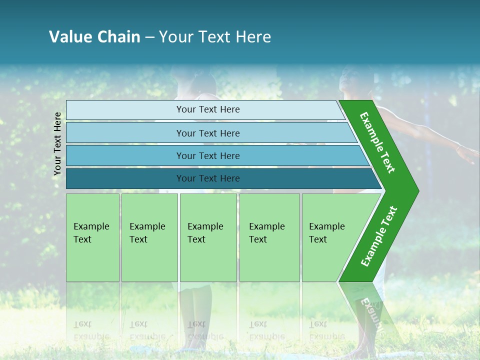 Natural Smiling Slim PowerPoint Template