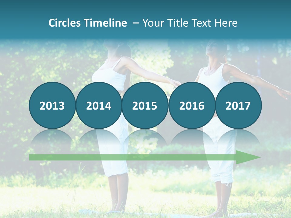 Natural Smiling Slim PowerPoint Template