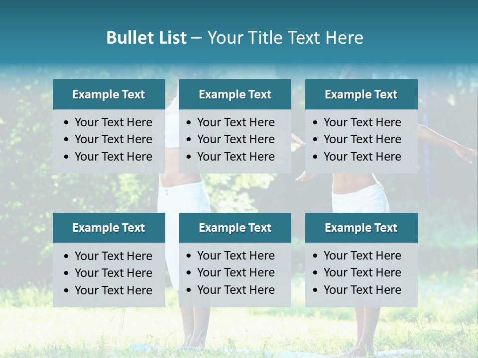 Natural Smiling Slim PowerPoint Template