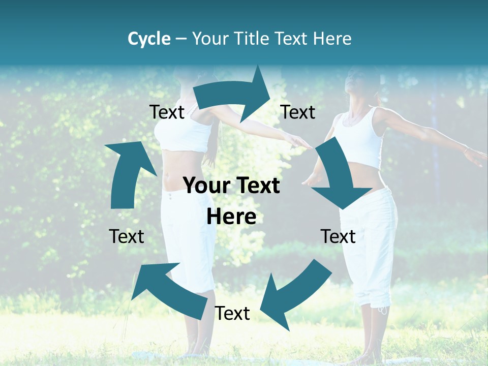 Natural Smiling Slim PowerPoint Template
