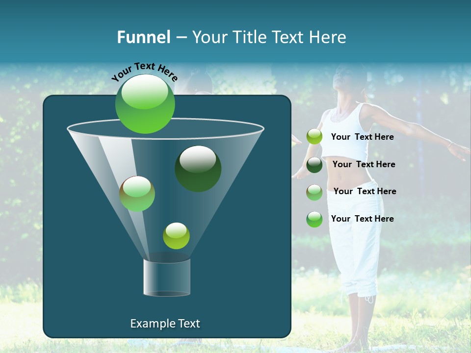 Natural Smiling Slim PowerPoint Template