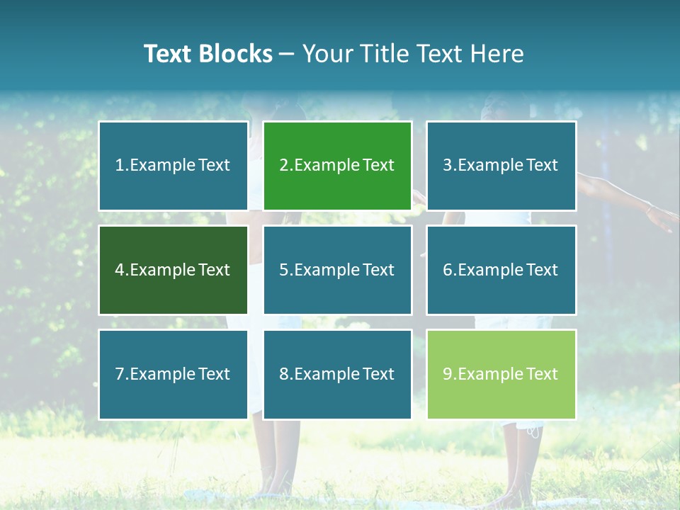 Natural Smiling Slim PowerPoint Template